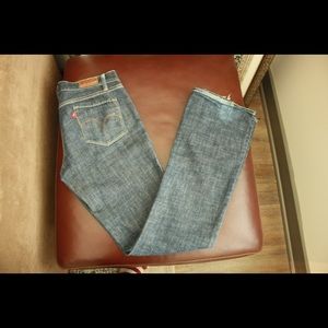 Levi’s Capital E Swank Low Slim Boot Jeans Sz 29